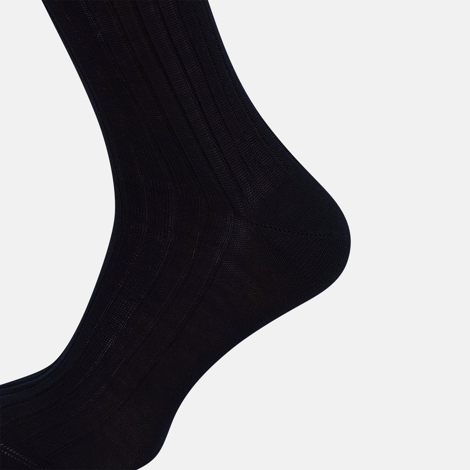 View 4 of product Midnight Thick Knit Mid-Length Socks