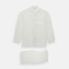 View 1 of product Cream Silk Pyjama Set