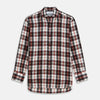 View 1 of product Black Multi-check Linen Blend Regular Fit Mayfair Shirt