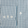 View 4 of product Light Petrol Micro Tattersall Check Mayfair Shirt