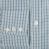 Light Petrol Micro Tattersall Check Mayfair Shirt