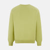 View 3 of product Melon Green Cashmere V-Neck Jumper