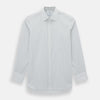 View 1 of product Navy and Brown Pinstripe Mayfair Shirt