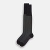 View 2 of product Charcoal Melange Houndstooth Long Socks