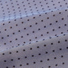 View 4 of product Navy and Light Blue Micro Dot Silk Cravat