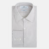 View 5 of product Coffee and Grey Shadow Pinstripe Westminster Shirt