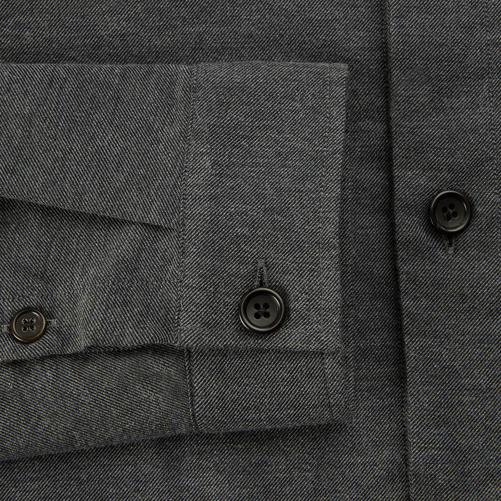 Charcoal Melange Hampstead overshirt