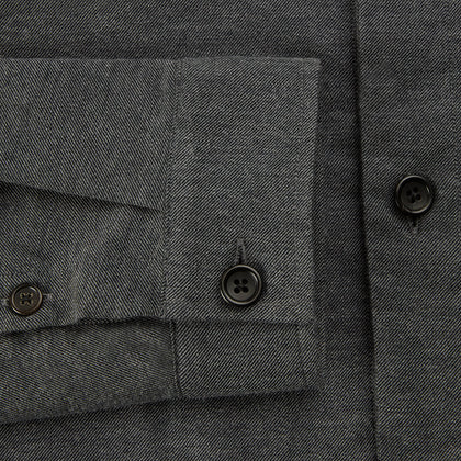 Charcoal Melange Hampstead overshirt Image 3
