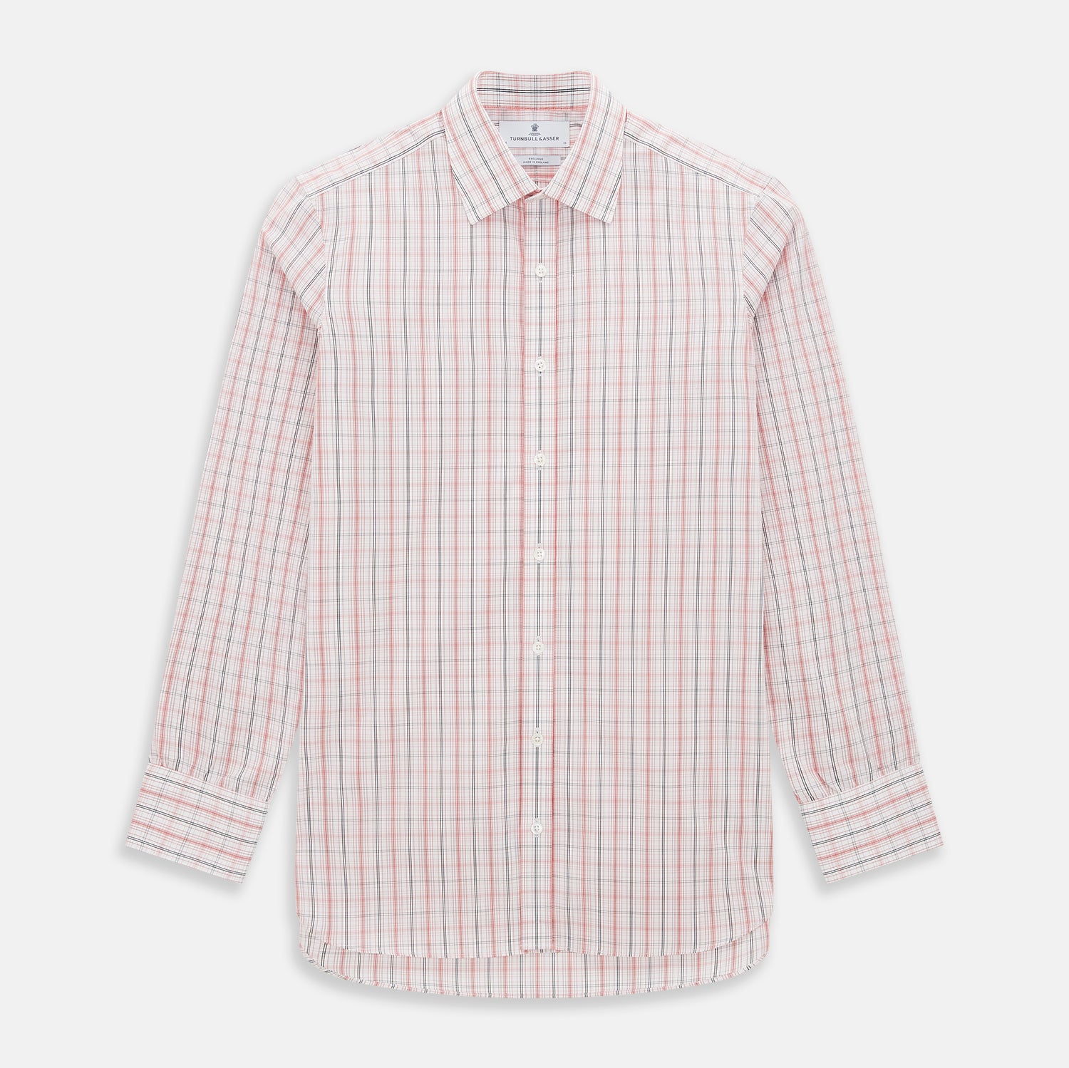 Red Multi Check Mayfair Shirt