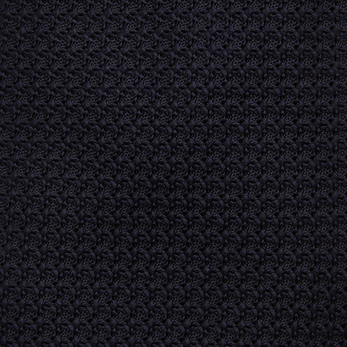 Midnight Blue Knitted Tie Image 2