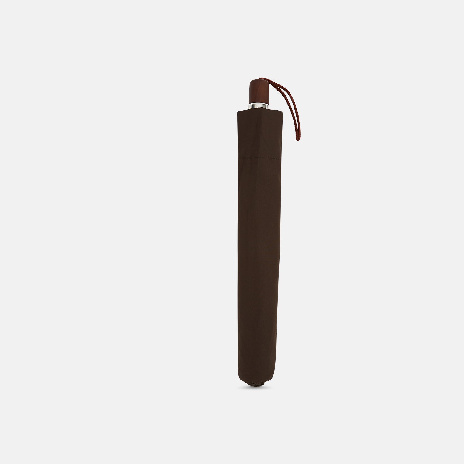 View 2 of product Brown Telescopic Umbrella with Brown Maple  Handle