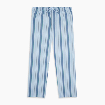 Blue Multi Stripe Pyjama Trousers Image 4