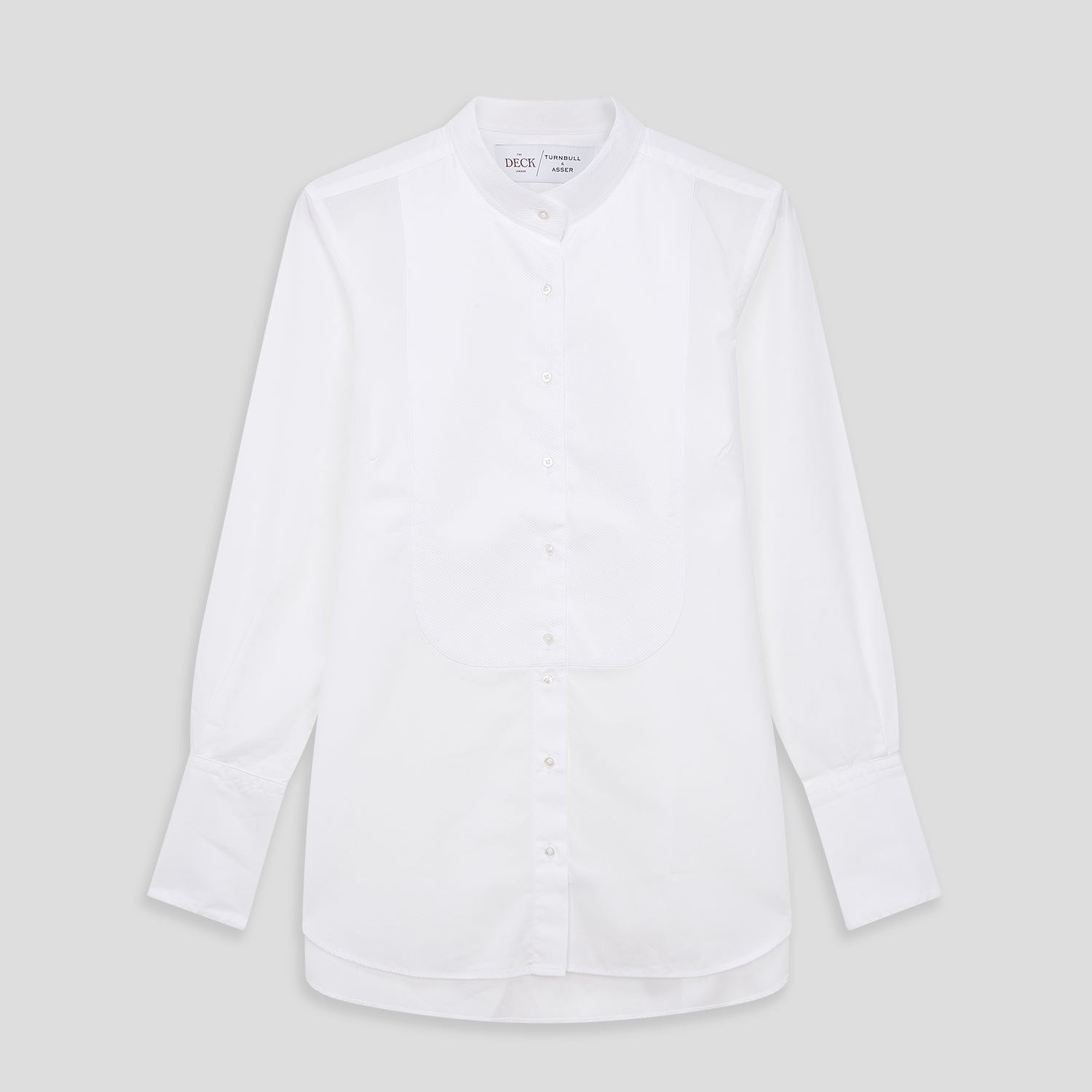 View 2 of product Turnbull and The Deck White Cotton Minimalist Shirt