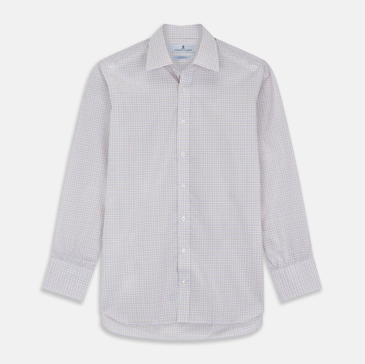 View 2 of product Red Multi Check Regular Fit Mayfair Shirt