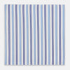View 1 of product Blue and Navy Multi Stripe Hand-Rolled Handkerchief