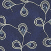 View 4 of product Navy Jacquard Silk Floral Tie