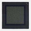 View 4 of product Navy and Gold Silk Pocket Square
