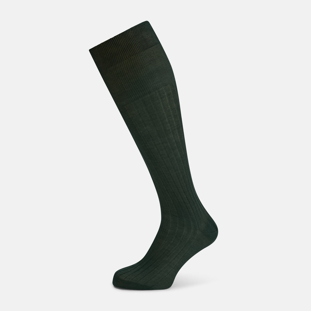 Olive Long Socks