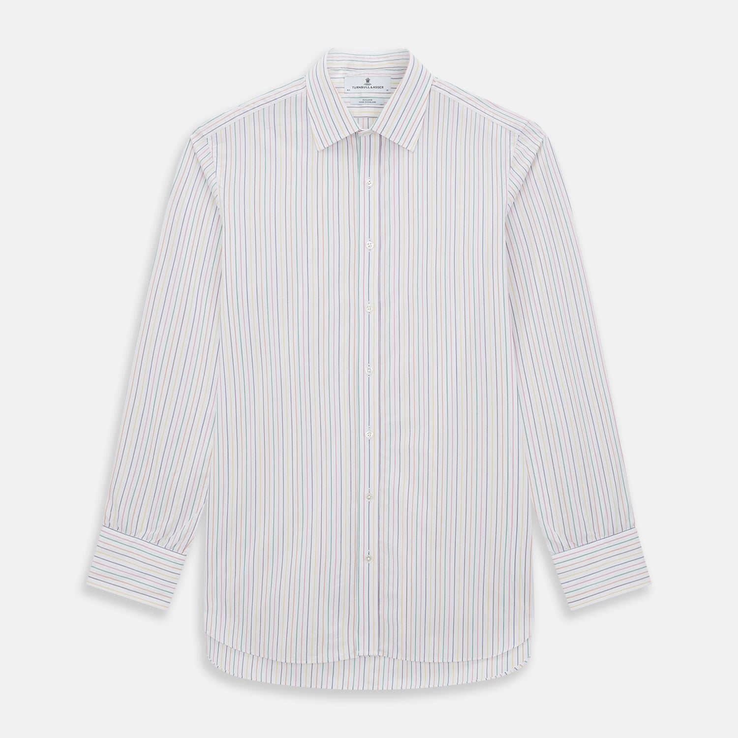 View 1 of product Rainbow Double Pinstripe Mayfair Shirt