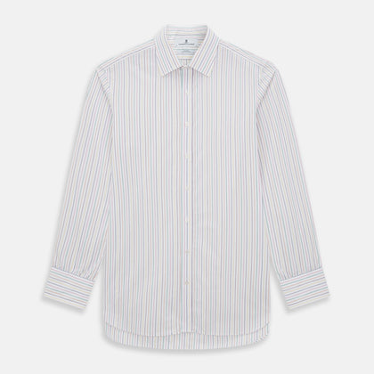 Rainbow Double Pinstripe Mayfair Shirt