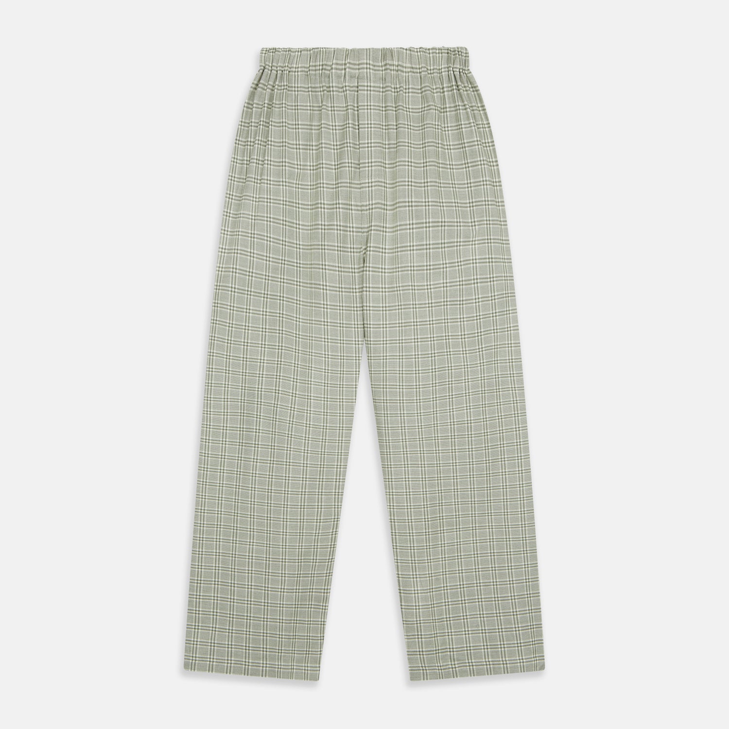 View 5 of product Green Check Modern Cotton Pyjama Set