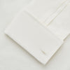 View 4 of product Cream Silk Regular Fit Ruffle-Front Wilfred Shirt