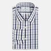 Navy Plaid Check Mayfair Shirt