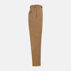 View 4 of product Camel Striped Linen Edmund trousers