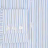View 4 of product Blue and Navy Double Stripe Mayfair Shirt