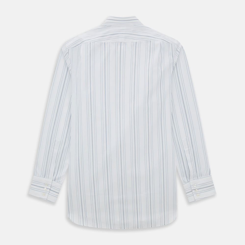 Pale Blue Multi Stripe Mayfair Shirt