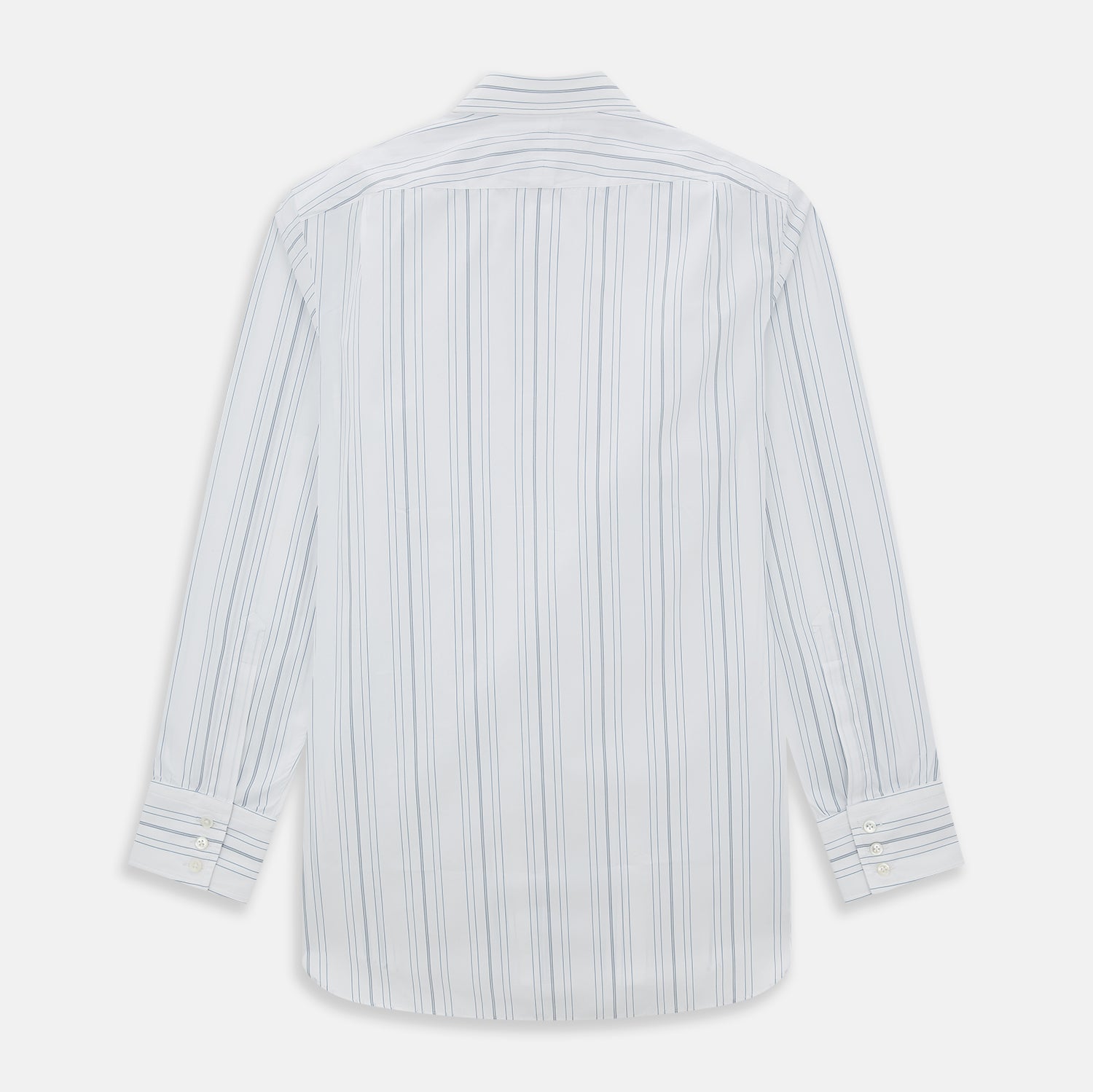 View 3 of product Pale Blue Multi Stripe Mayfair Shirt
