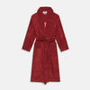 View 1 of product Burgundy Linen & Cotton Cord Gown