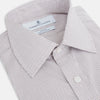 View 2 of product Burgundy Micro Tattersall Check Mayfair Shirt