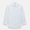 View 1 of product Colony Blue Track Stripe Mayfair Shirt