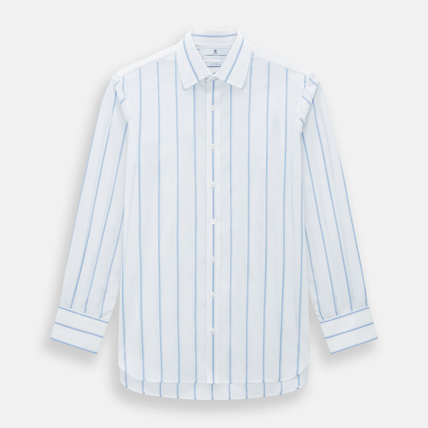View 1 of product Colony Blue Track Stripe Mayfair Shirt