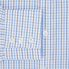 View 4 of product Blue and Navy Tattersall Check Mayfair Shirt