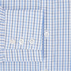 Blue and Navy Tattersall Check Mayfair Shirt