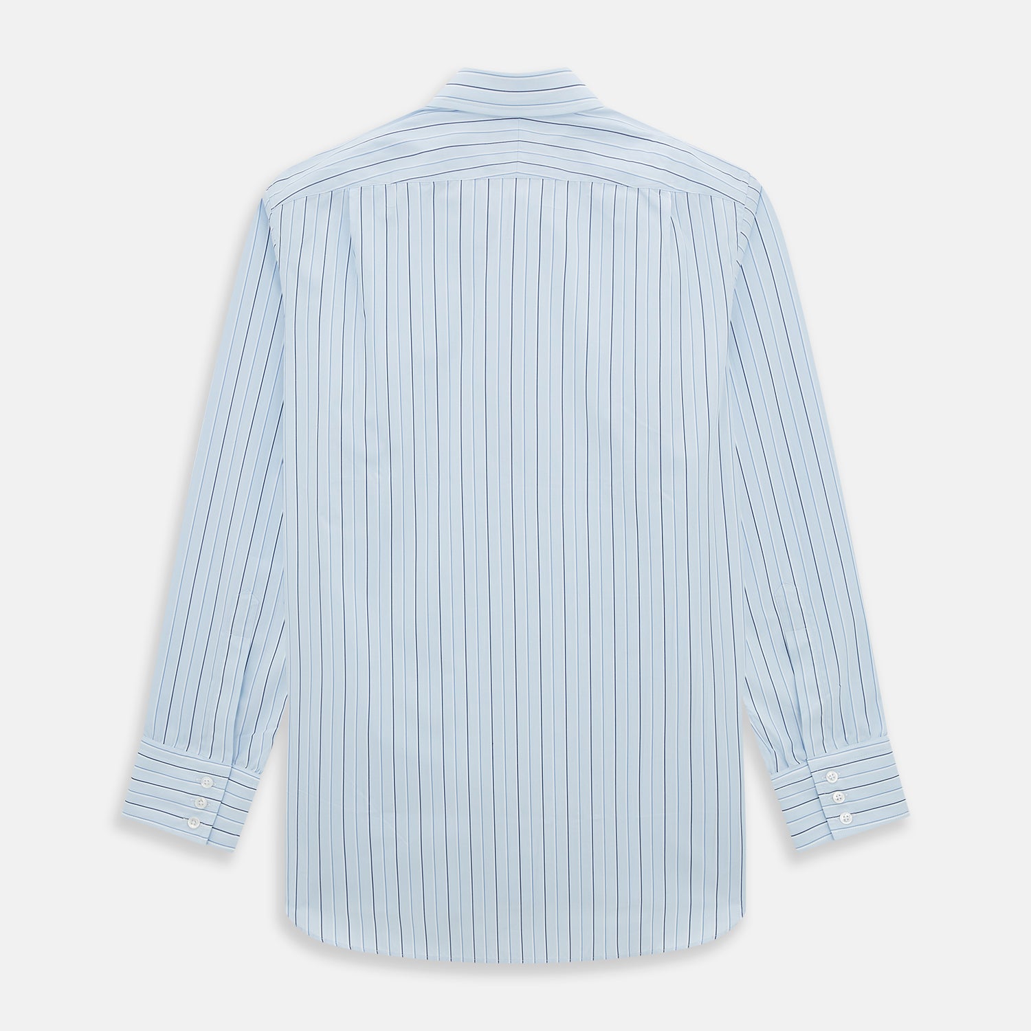 Navy and Blue Combination Stripe Mayfair Shirt