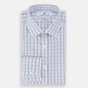 View 5 of product Blue and Navy Multi Check Mayfair Shirt