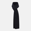 View 1 of product Plain Navy Cashmere Knitted Scarf