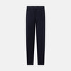 View 3 of product Light Navy Corduroy Miles Trousers