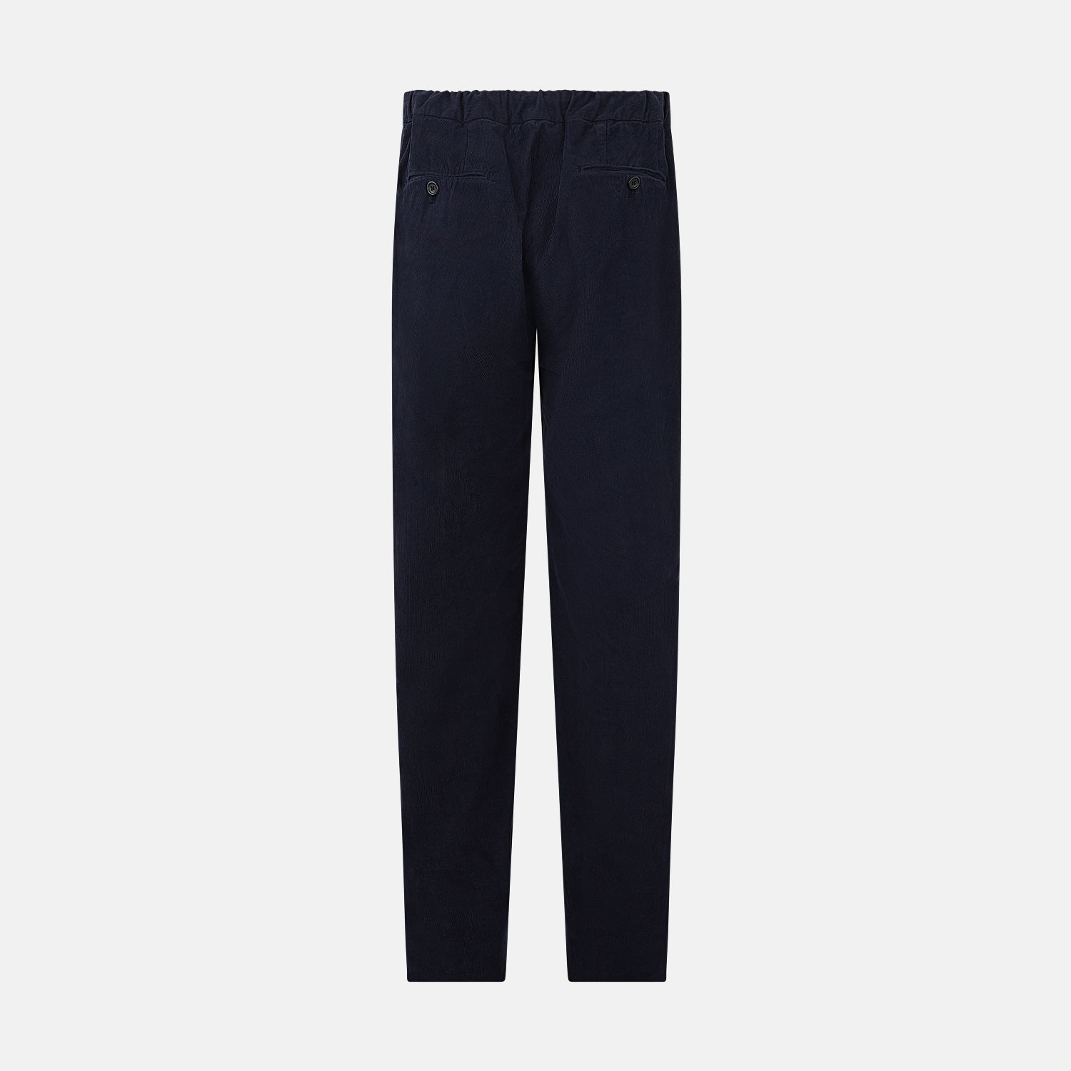 View 3 of product Light Navy Corduroy Miles Trousers