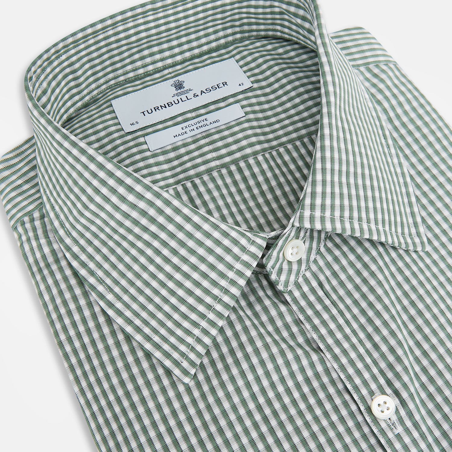 View 2 of product MELON GREEN MICRO SHADOW CHECK WESTMINSTER SHIRT