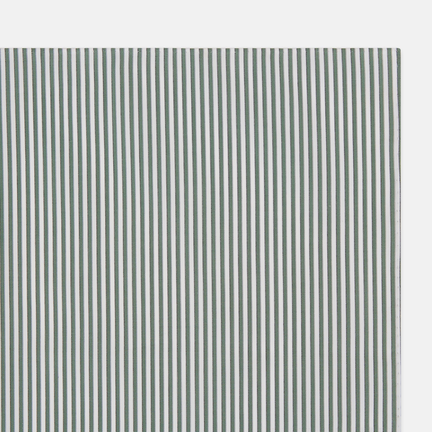 View 2 of product Melon Green Halo Stripe Hand-Rolled Handkerchief