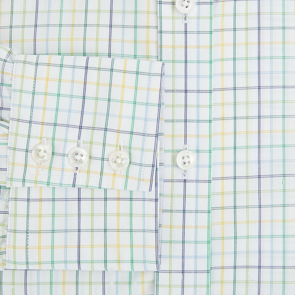 Multi Tone Double Grid Check Mayfair Shirt