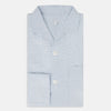 View 5 of product Blue Graph Check Pyjama Shirt