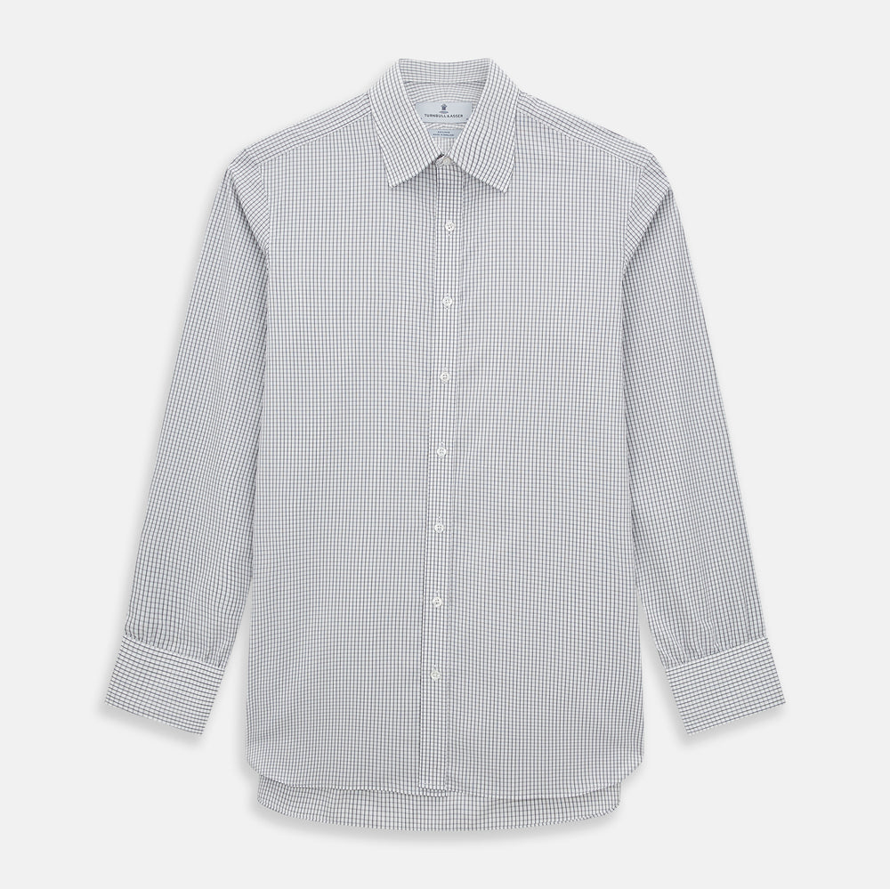 Midnight Blue Multi Check Mayfair Shirt