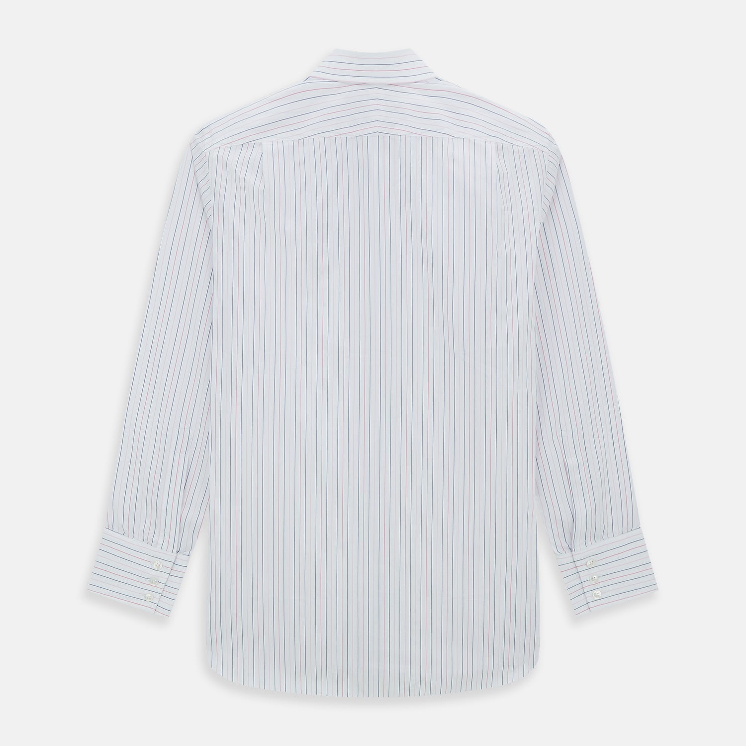 Pink and Blue Wide Pinstripe Mayfair Shirt