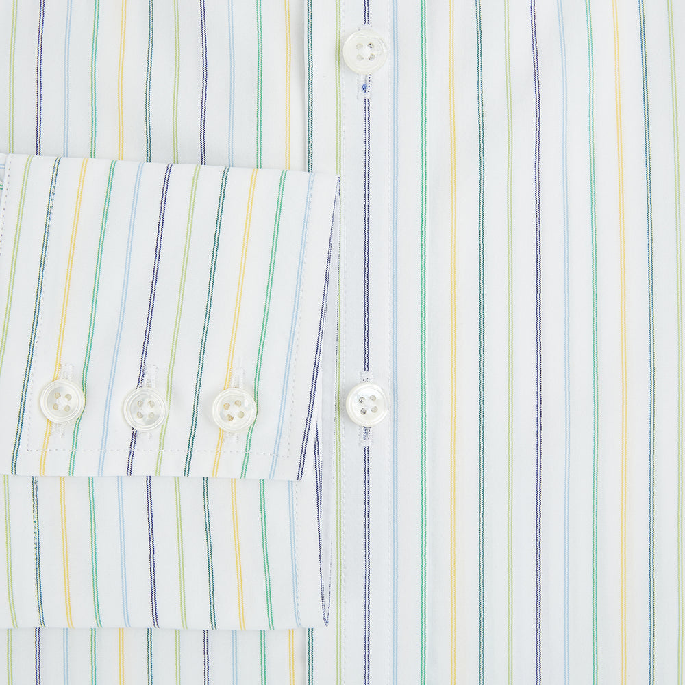 Multi Tone Double Pinstripe Mayfair Shirt