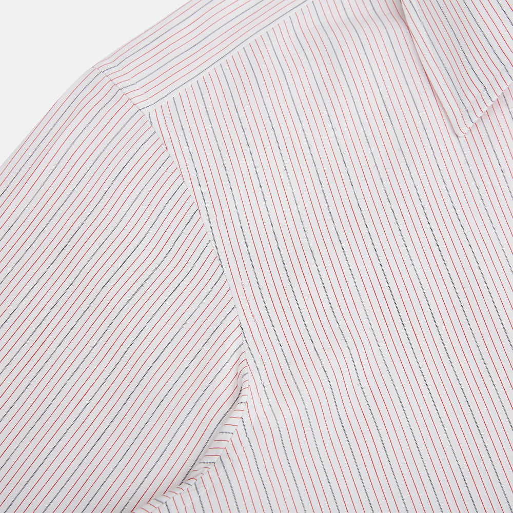 Red Hairline Stripe Westminster Shirt